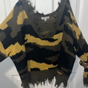 MIRACLE ripped sweater
